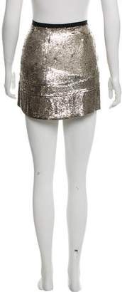 Theory Sequin Mini Skirt