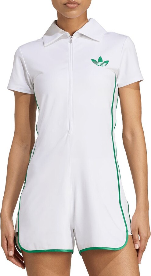 adidas Women's CLIMACOOL Tennis Bodysuit, Small, White