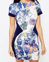 Thumbnail for your product : Hybrid Alicya Printed Dress in Scuba
