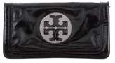 Thumbnail for your product : Tory Burch Patent Leather-Trimmed Reva Clutch
