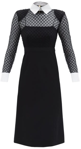 black gucci dress