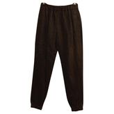 Thumbnail for your product : Robert Rodriguez Black Leather Trousers