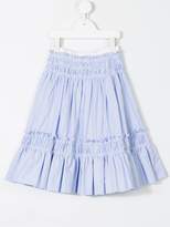 Thumbnail for your product : Simonetta ruffled striped skirt
