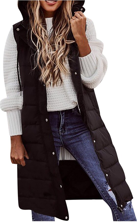 long length women's gilet