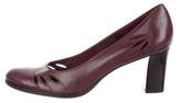 Thumbnail for your product : Etienne Aigner Leather Cutout Pumps