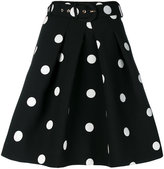 Boutique Moschino - polka dots A-line skirt - women - Polyester - 38