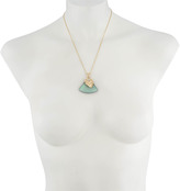 Thumbnail for your product : Alexis Bittar Pleated Pendant Necklace
