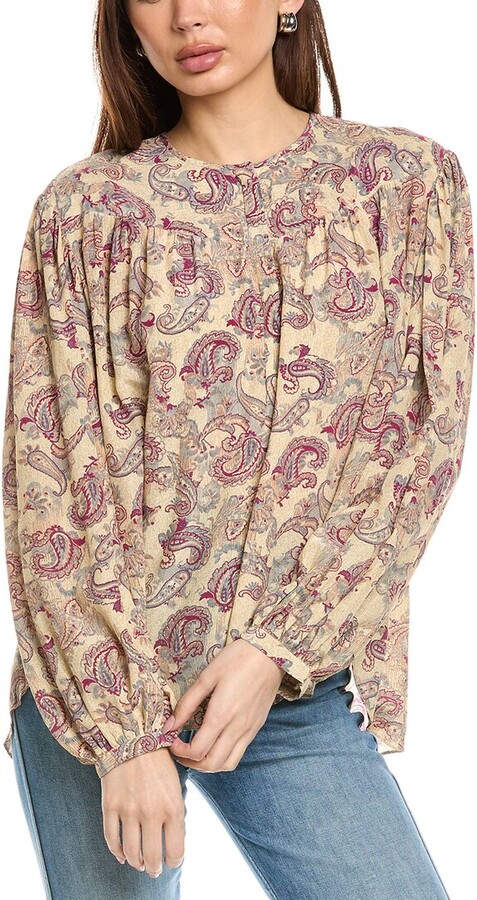 Etoile Isabel Marant Isabel Marant E'toile Banessa Silk Blouse