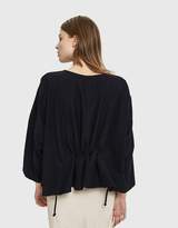 Thumbnail for your product : Black Crane Gathered Wool Top