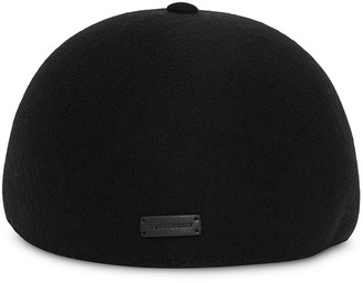 burberry felted wool baseball cap