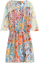 Thumbnail for your product : Emilio Pucci Printed Silk Tunic