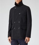 Thumbnail for your product : Reiss Symphony DETACHABLE COLLAR COAT