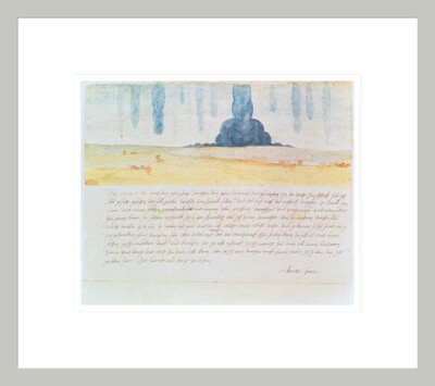 Latitude Run A Vision by Albrecht Dürer -Framed Giclee Print