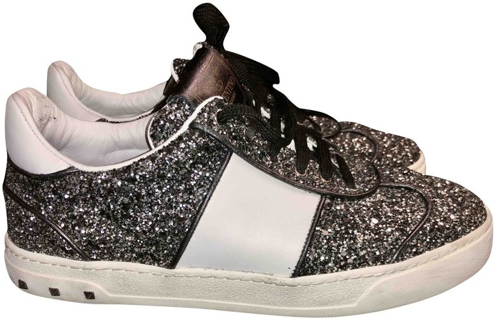 valentino glitter trainers