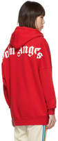 Thumbnail for your product : Palm Angels Red Logo Hoodie