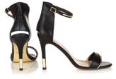 Thumbnail for your product : New Look Stone Contrast Silver Stripe Ankle Strap Heels