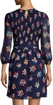 Thumbnail for your product : Shoshanna Walker Floral Print Mini Dress