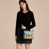 Thumbnail for your product : Burberry Small Leather and House Check Crossbody Bag