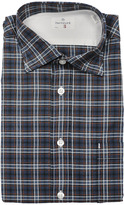 Thumbnail for your product : Hartford Mens Muted Plaid Shirt - Blue