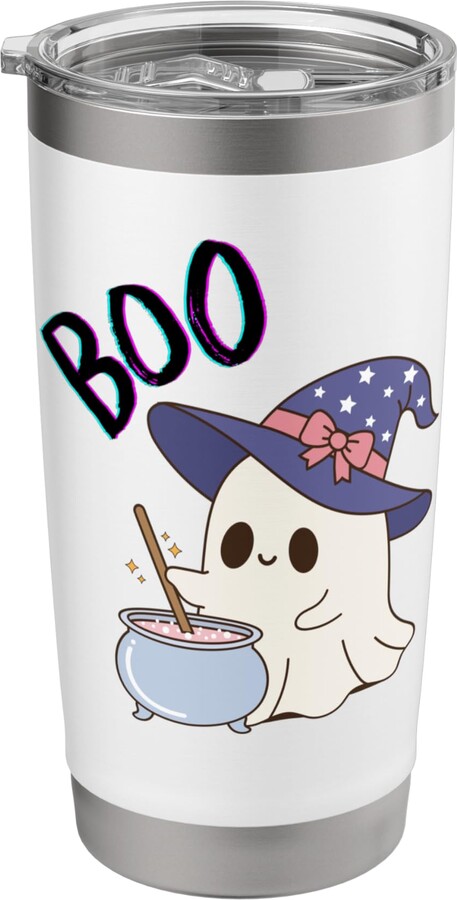 Beez Designz Boo Boo, it's Halloween, Let's have some fun. Stainless Steel Insulated Tumbler