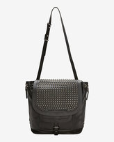 Thumbnail for your product : Barbara Bui Studded Flap Shoulder Bag: Black