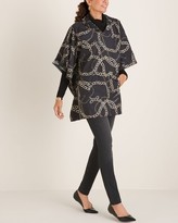 Thumbnail for your product : Chico's Chain-Print Rain Poncho
