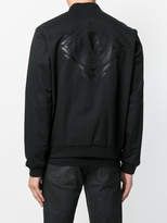 Thumbnail for your product : Versace Jeans logo embroidered bomber jacket