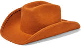 Thumbnail for your product : CLYDE Wool-felt Hat - Orange