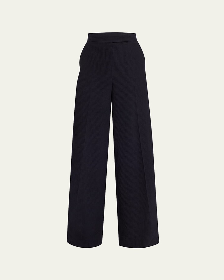 Max Mara Osol High-Rise Wide-Leg Pants