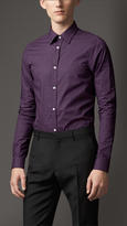 Thumbnail for your product : Burberry Slim Fit Paisley Cotton Shirt
