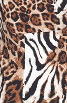 Thumbnail for your product : Chaus Animal Swirl Print Scoop Neck Top