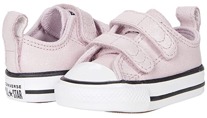 Converse Chuck Taylor(r) All Star(r) 2V Ox - Iridescent Leather  (Infant/Toddler) - ShopStyle Girls' Shoes