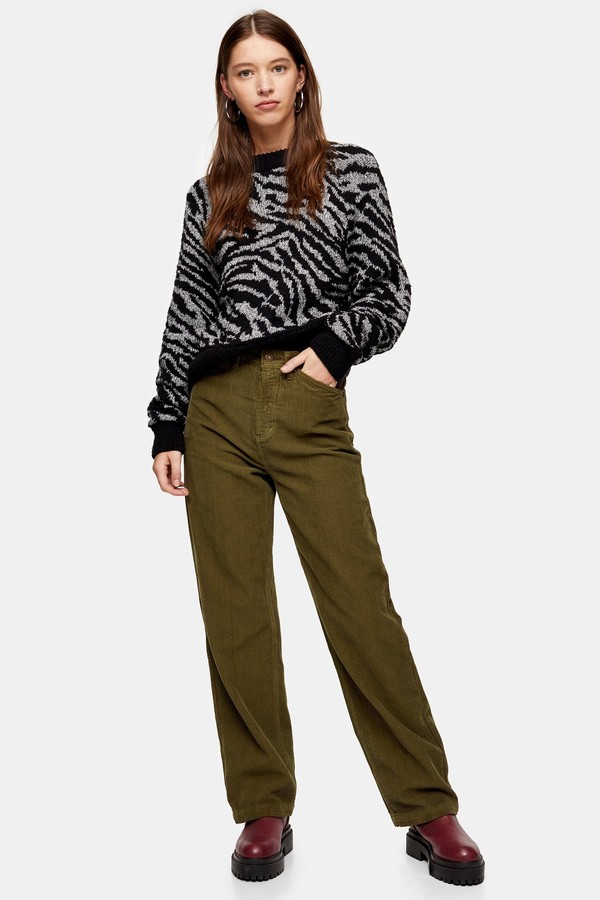 forest green jeans womens