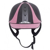 Thumbnail for your product : Harry Hall Gray and Pink Legend Riding Helmet