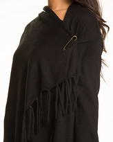 Thumbnail for your product : Le Château Knit & Fringe Poncho
