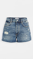 Thumbnail for your product : Boyish The Cody High Rise Rigid Cutoff Shorts