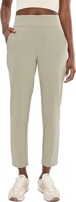 Columbia All Seasons Slim Pull-On Pant Women's Casual Pants Safari : SM S Elastane/Polyester