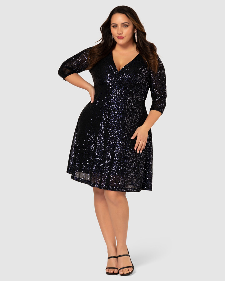 plus size sequin dress australia