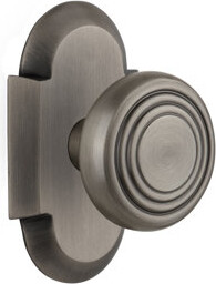 Nostalgic Warehouse Cottage Plate with Deco Door Knob