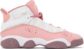 6 rings pink jordans