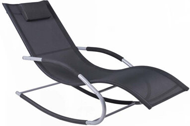 Zero Gravity Rocking Chair Outdoor Chaise Lounge Chair