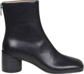 Thumbnail for your product : MM6 MAISON MARGIELA Back-Zip Heeled Ankle Boots