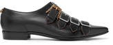 Thumbnail for your product : Gucci Quebec Leather Monk Strap Shoes