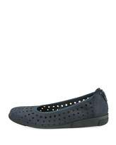 Thumbnail for your product : Sesto Meucci Dova Perforated Slip-On Flat, Navy