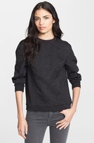 Thumbnail for your product : Ted Baker 'Flowla' Jacquard Panel Sweater