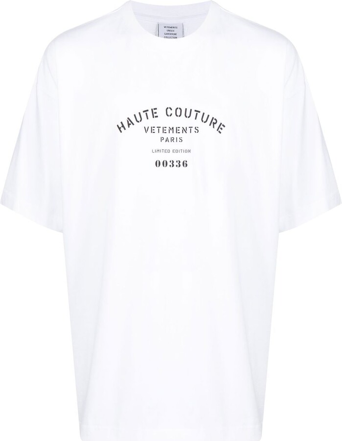 Vetements Haute Couture print T-shirt - ShopStyle
