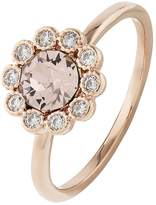Thumbnail for your product : Accessorize Rose Gold Flower Ring - Pink