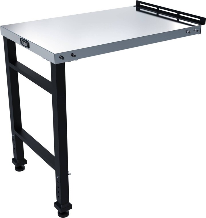 NUUK UT100 30" Stainless Steel Universal Extension Table for Griddle