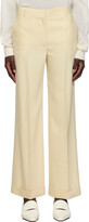Beige Tailored Trousers 