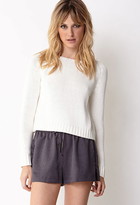 Thumbnail for your product : Forever 21 contemporary spot on satin shorts